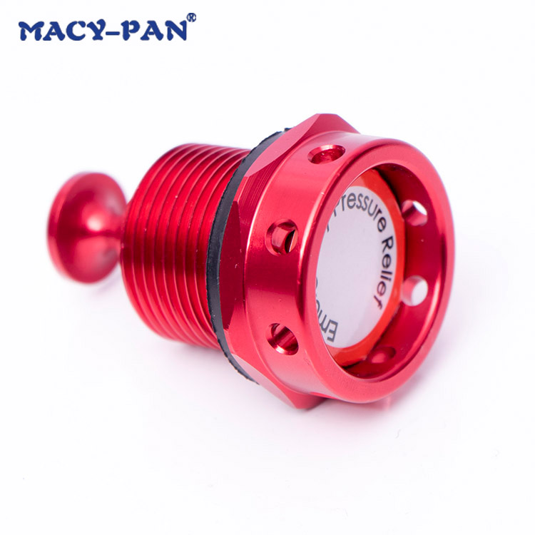 Emergency Pressure Relief Valve -- relief the pressure in an emergency