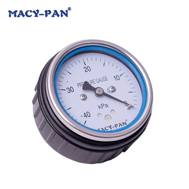 Internal/External Pressure Gauge --show the pressure valve