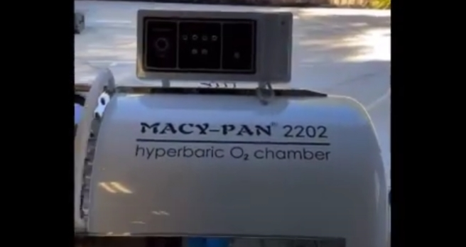 TJ Dillashaw recommends Macypan hyperbaric oxygen chamber