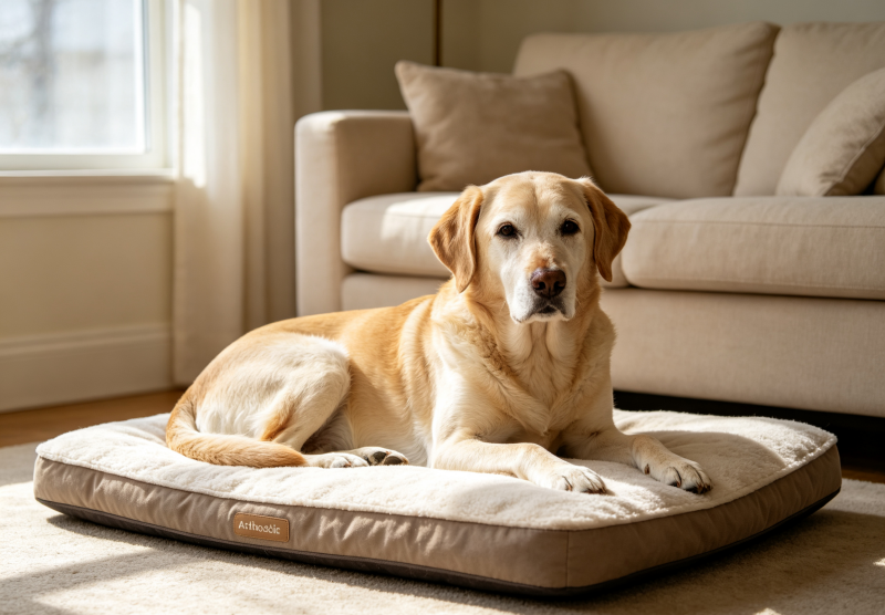 senior-dog-with-arthritis-resting senior-dog-with-arthritis-resting